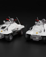 Mobile Police Patlabor Plastic Model Kits 1/43 2-Pack Type 98 Command Vehicle 4 cm